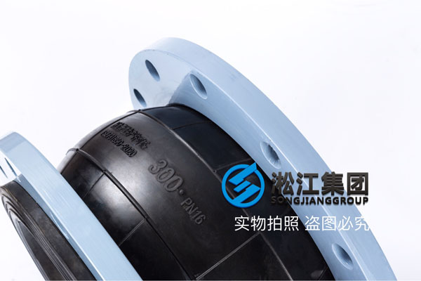 鄂州污水处理使用DN300橡胶接头